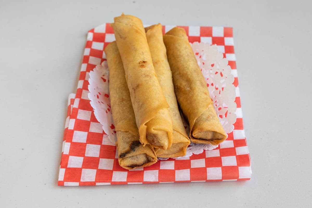 29. Vegetable Spring Rolls Bowl (4 rolls)