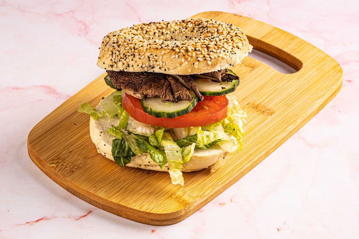 Vegetarian Bagel