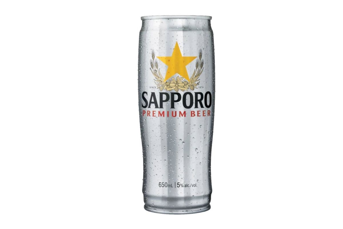 Sapporo Premium Beer (1 x 650mL Can)