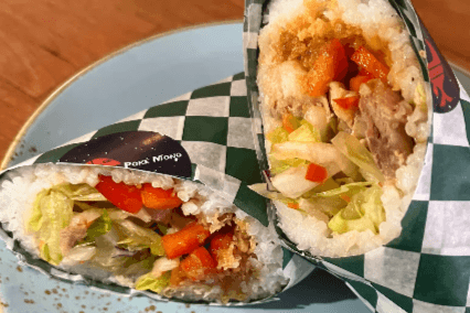 Teriyaki Chicken Burrito