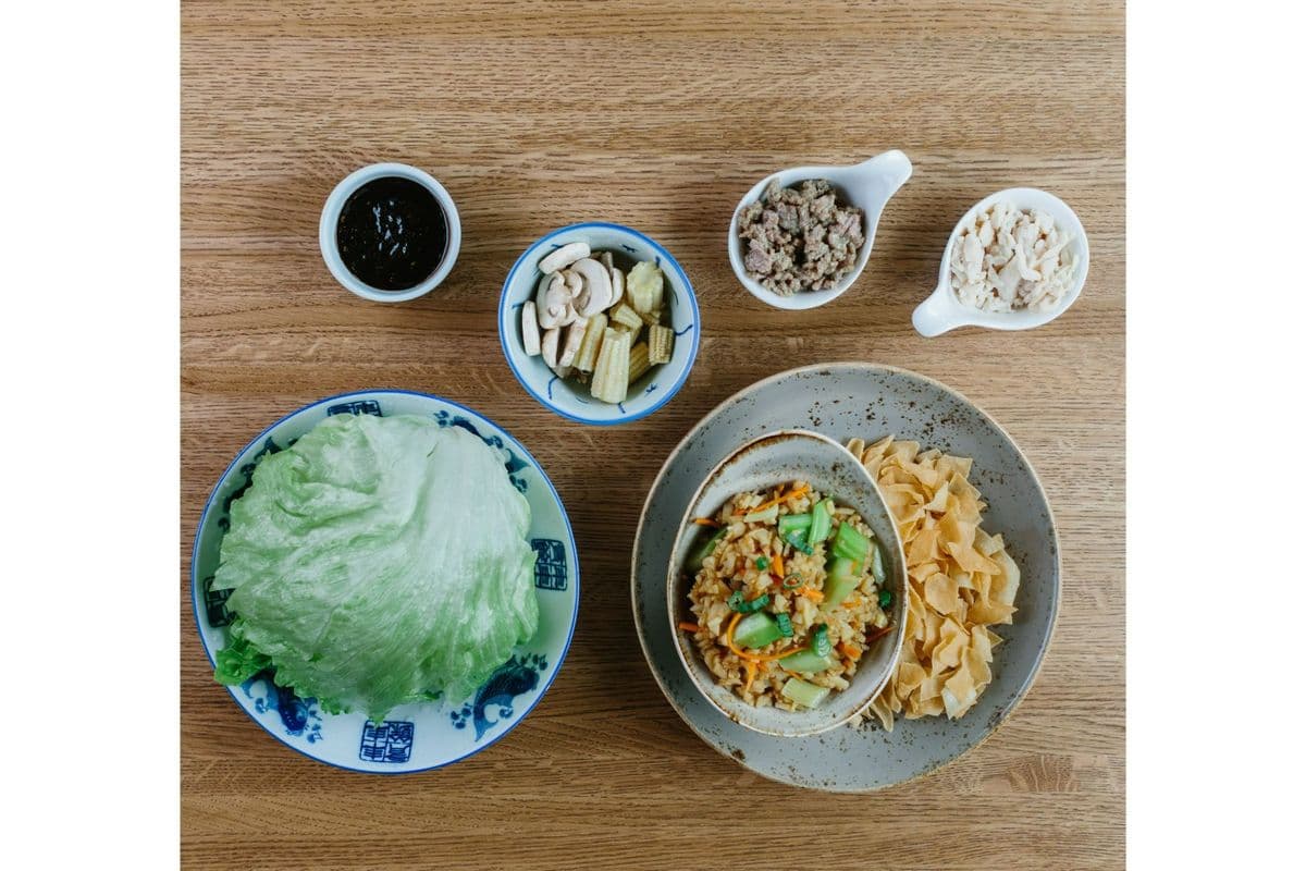 Chin and Chow's Lettuce Wraps