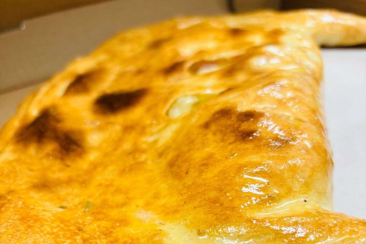 Bacon Mushroom Calzone