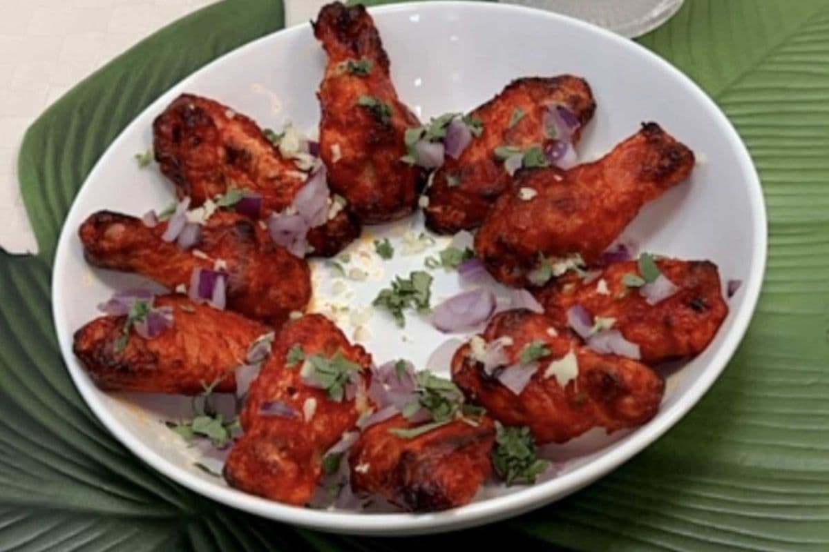 Oven Baked Wings (10 Wings)