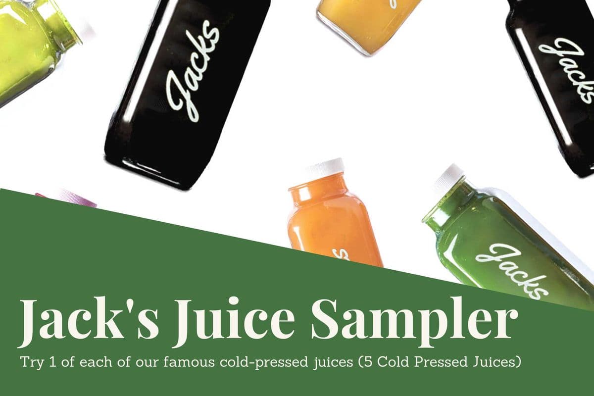 Jack's Juice Sampler (5x 250ml each) (330 Cal)