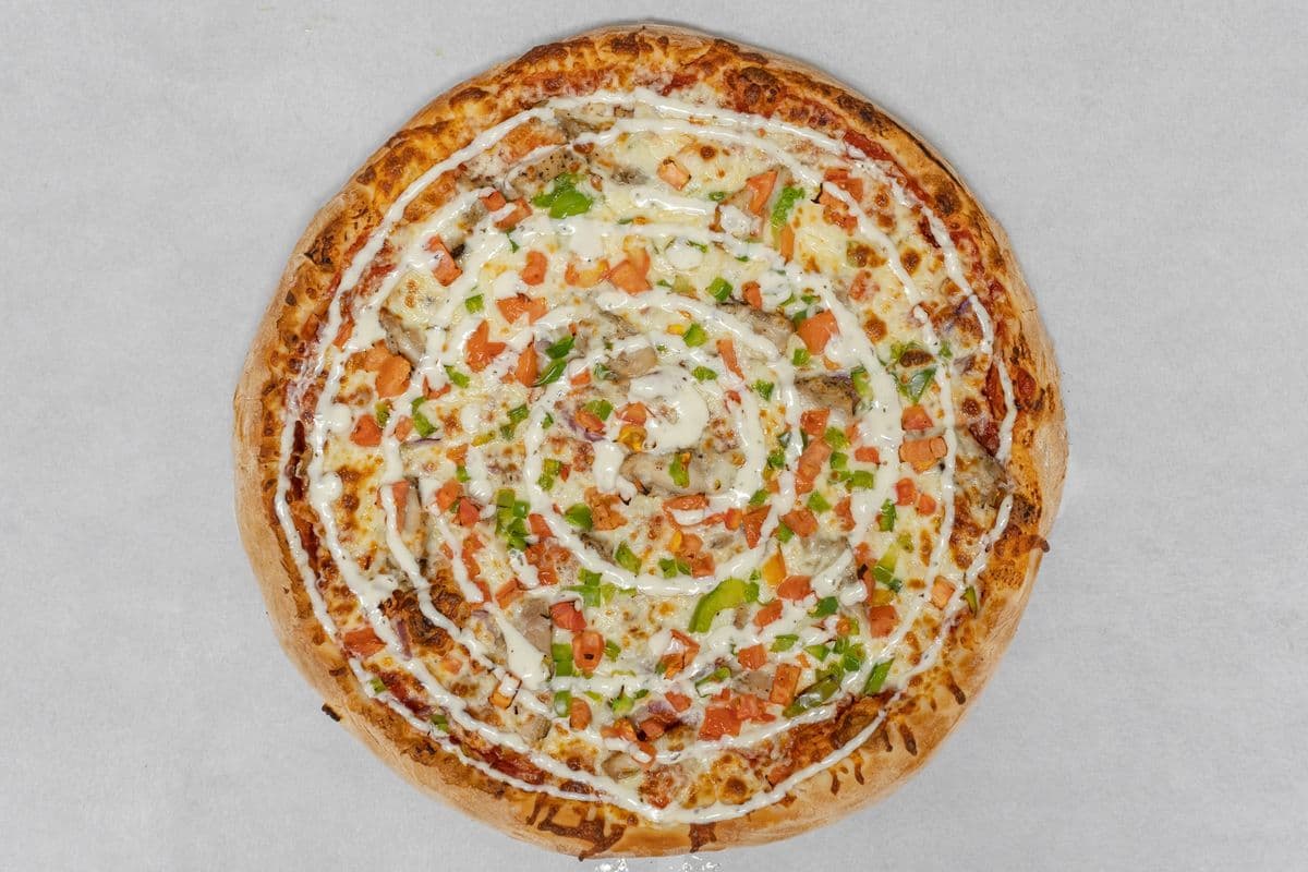 12" Medium Chicken Peppercorn Ranch Pizza