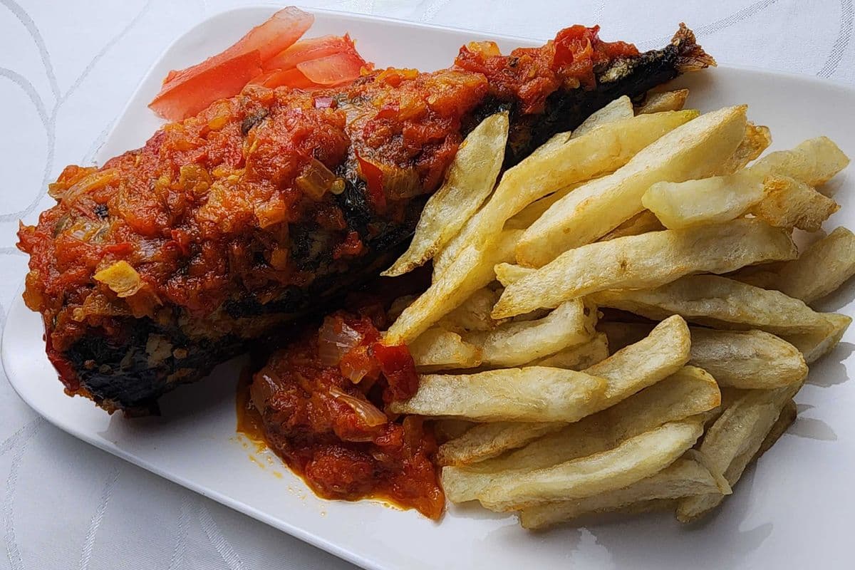 Potatoes Fries + Fish