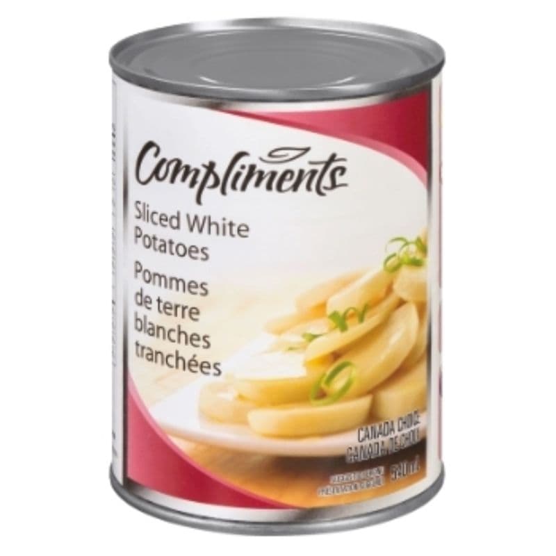 Compliments Sliced White Potatoes (540 ml)