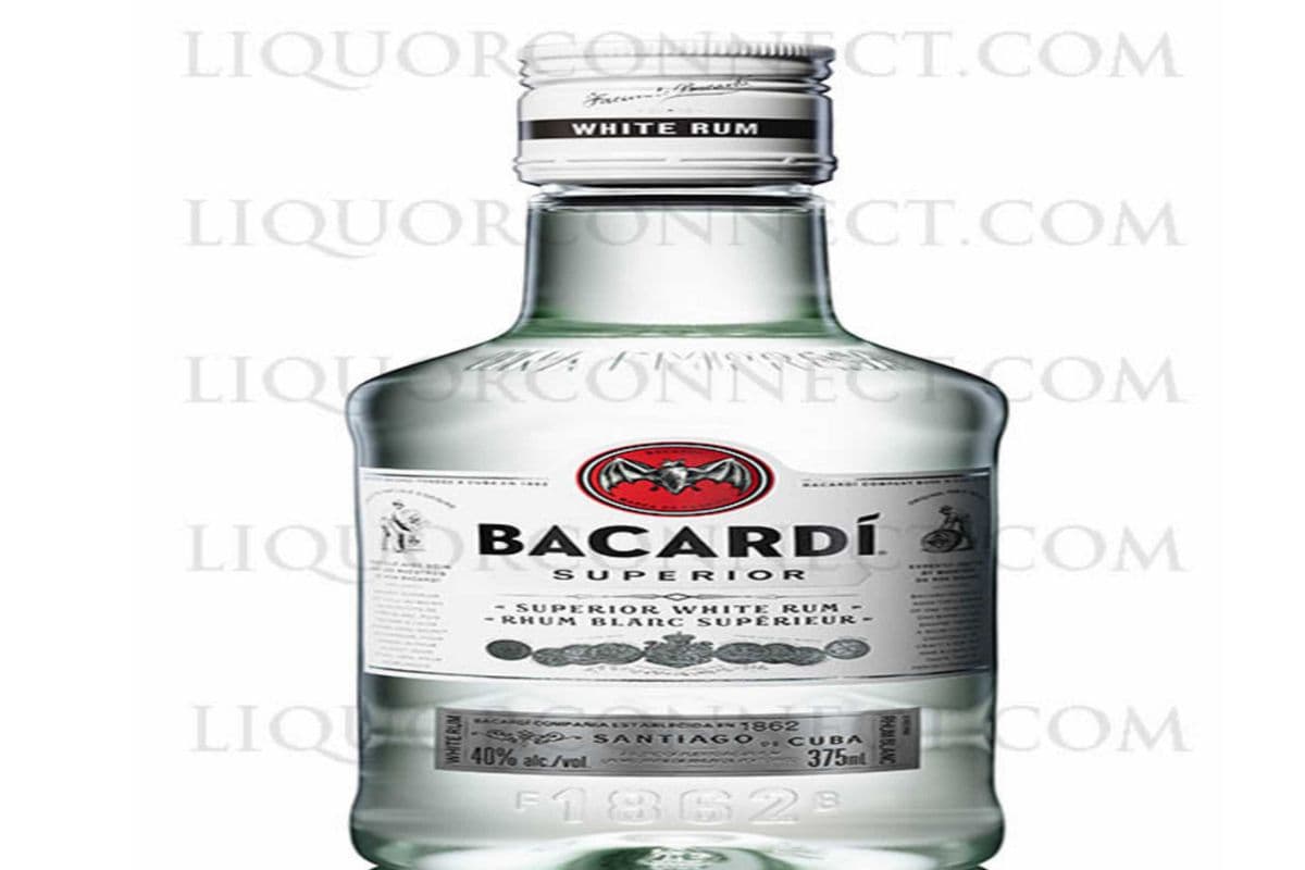 Bacardi White (375 ml Bottle) (1 x 375 ML)