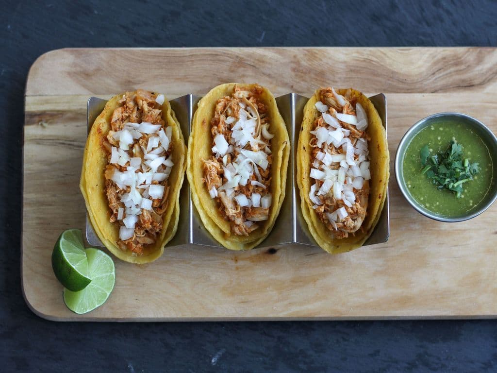 Three Tinga Tacos