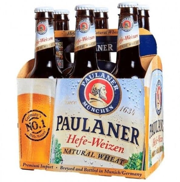 Paulaner Hefe Weissbier 6 bottle (6 x 330 ml Bottle)