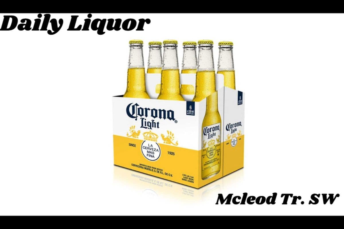 CORONA LIGHT 6 BOTTLES (1 x 6 BOTTLES)