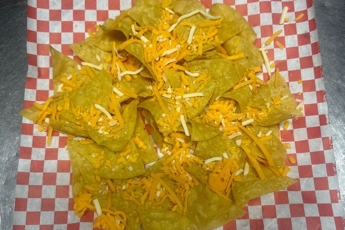 THREE CHEESE NACHOS