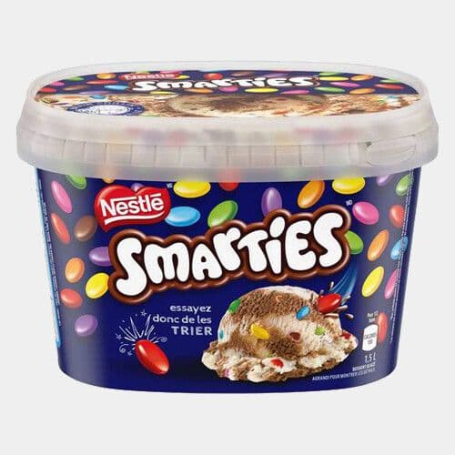 Smarties Pot crème glacée (1.5L) / Smarties Ice Cream Pot (1.5L)