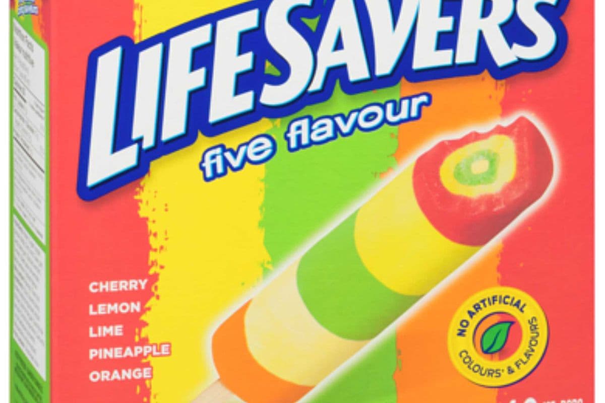 LifeSavers IceCream - Five Flavours - 10x65ml
