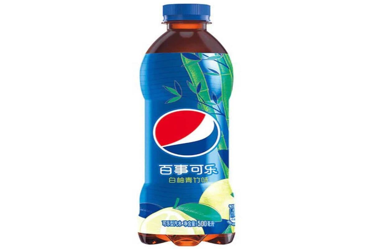 Pepsi Bottle Bamboo Grapefruit China (500 ml)