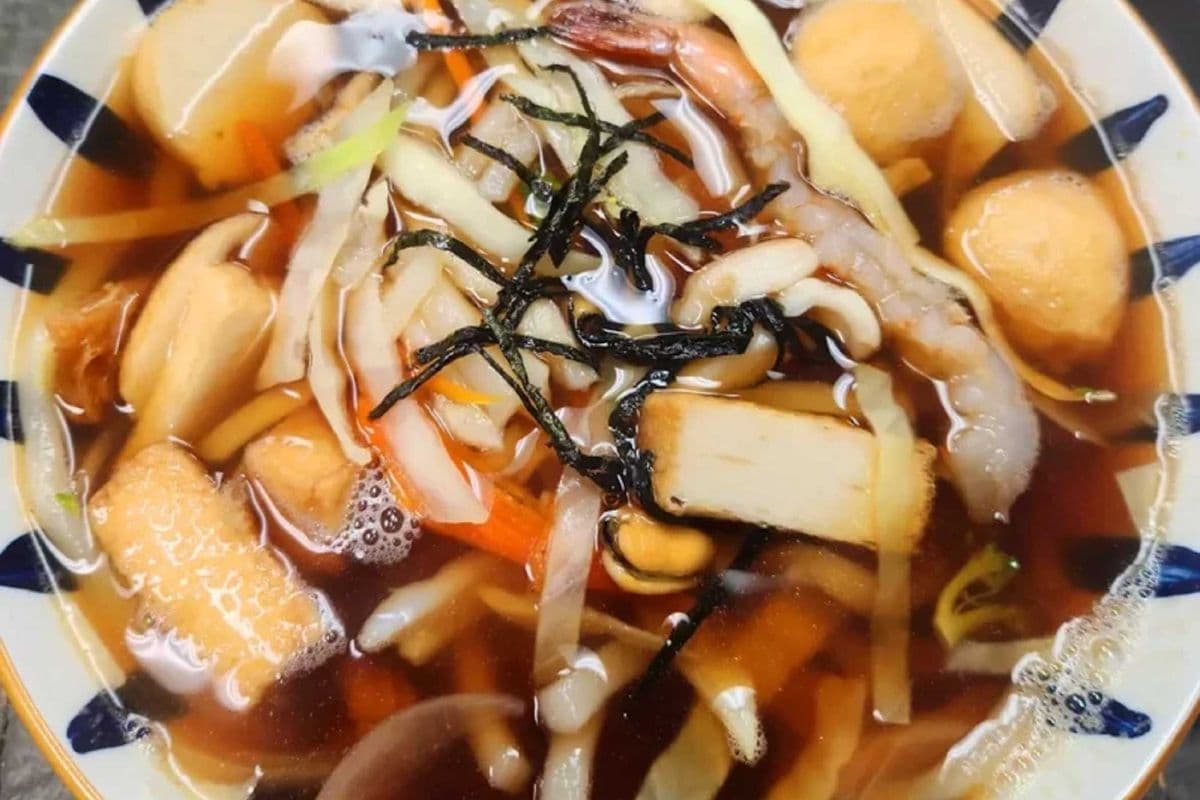 Seafood Udon Soup