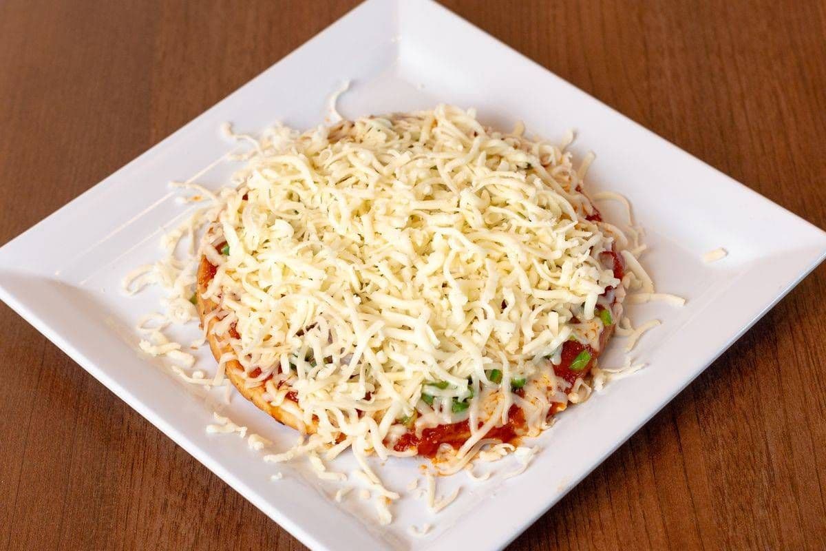 Waffle Pizza (Bhakhri Pizza)