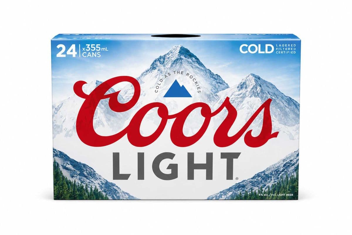 Coors Light (24 x 355ml)