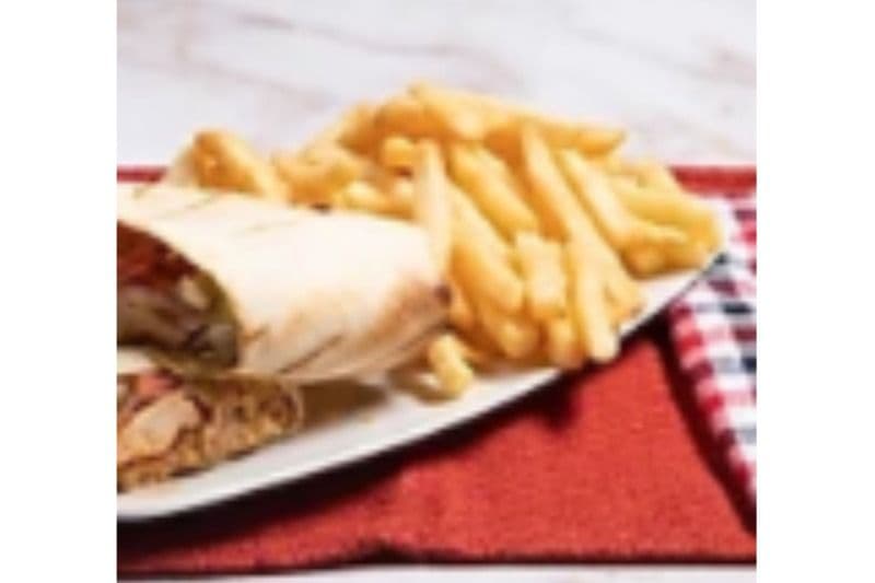 52. Chicken Souvlaki Wrap