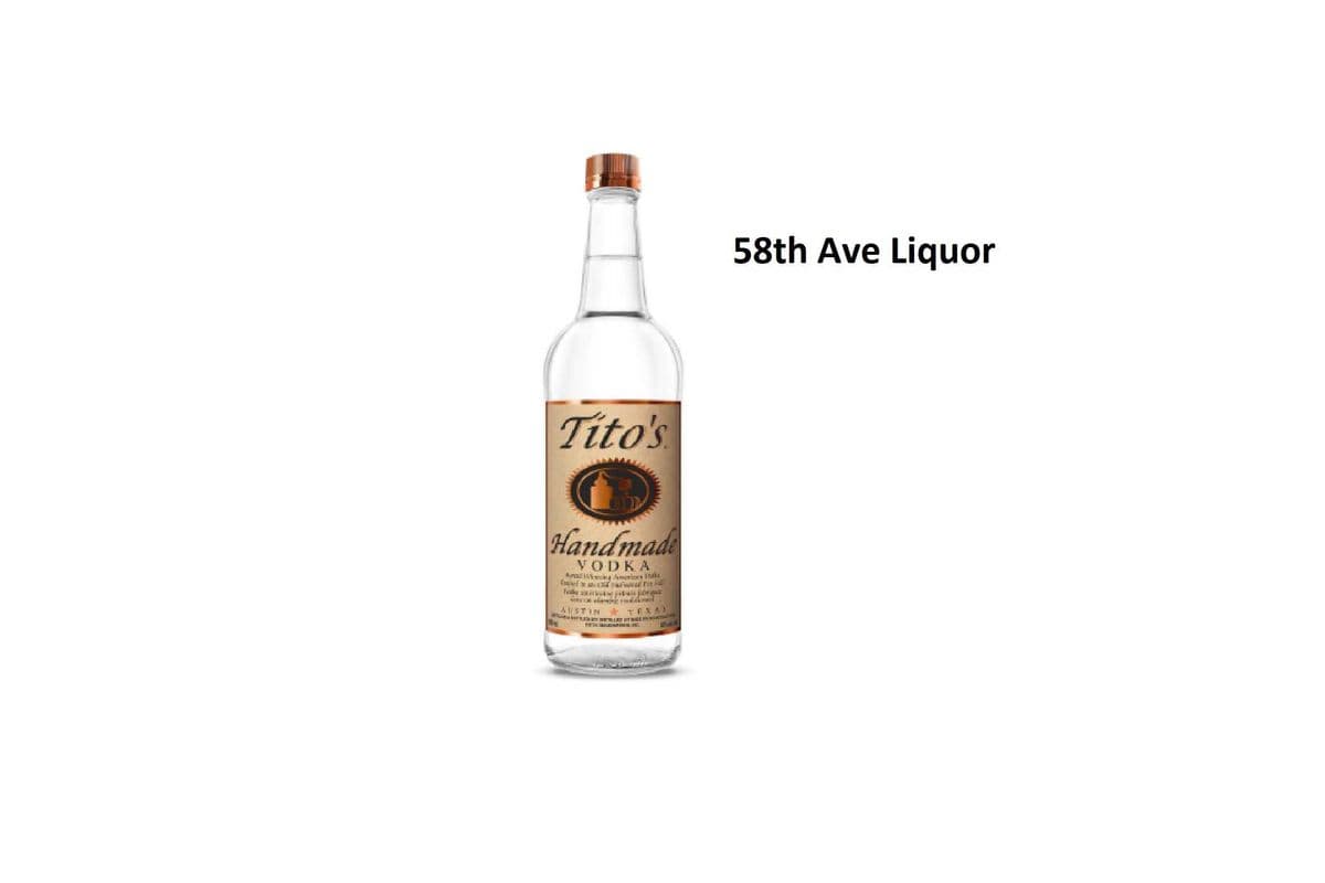 TITO'S HANDMADE VODKA 750ML (1 x 750ML)