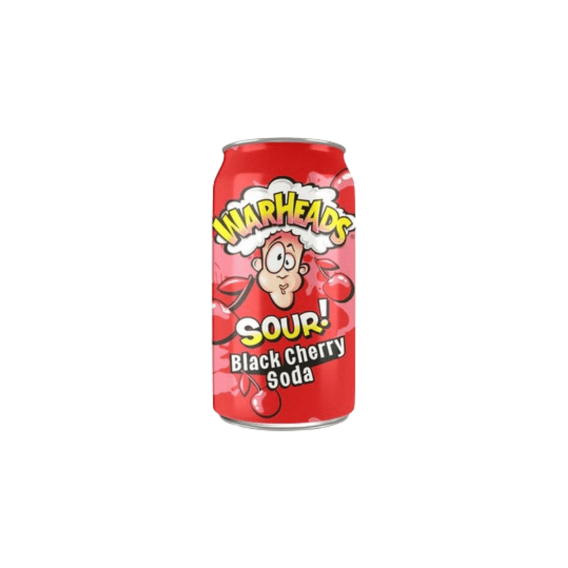 Black Cherry Warheads Soda - USA (355ml)