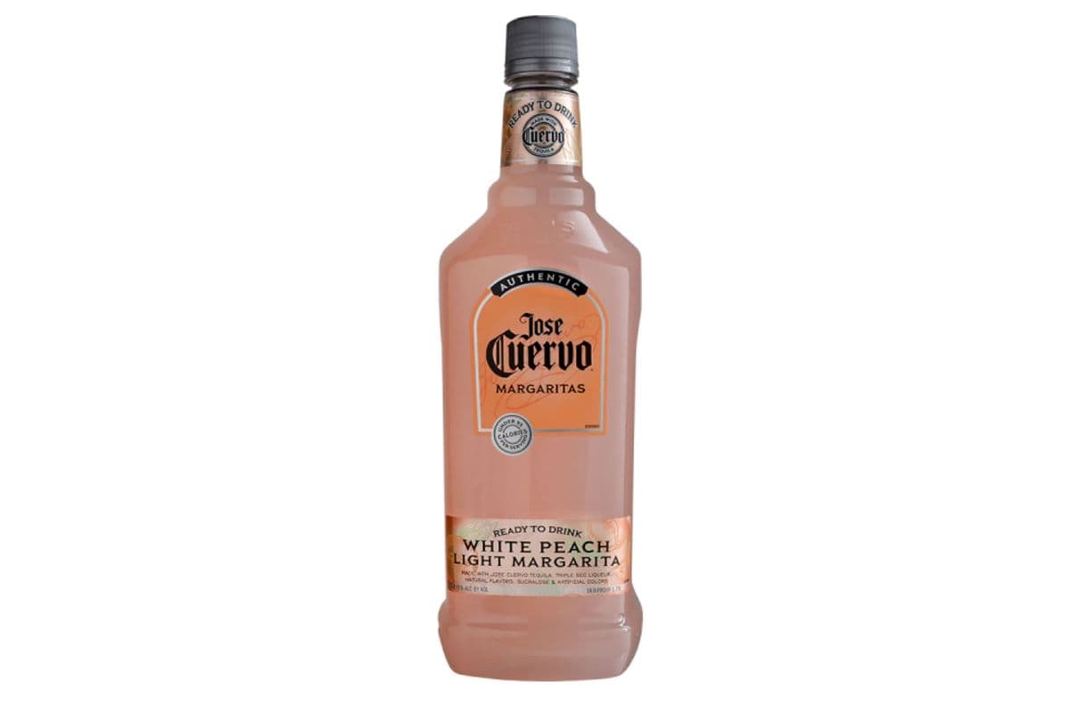 Jose Cuervo White Peach Light Margarita (1 x 1750 ml)