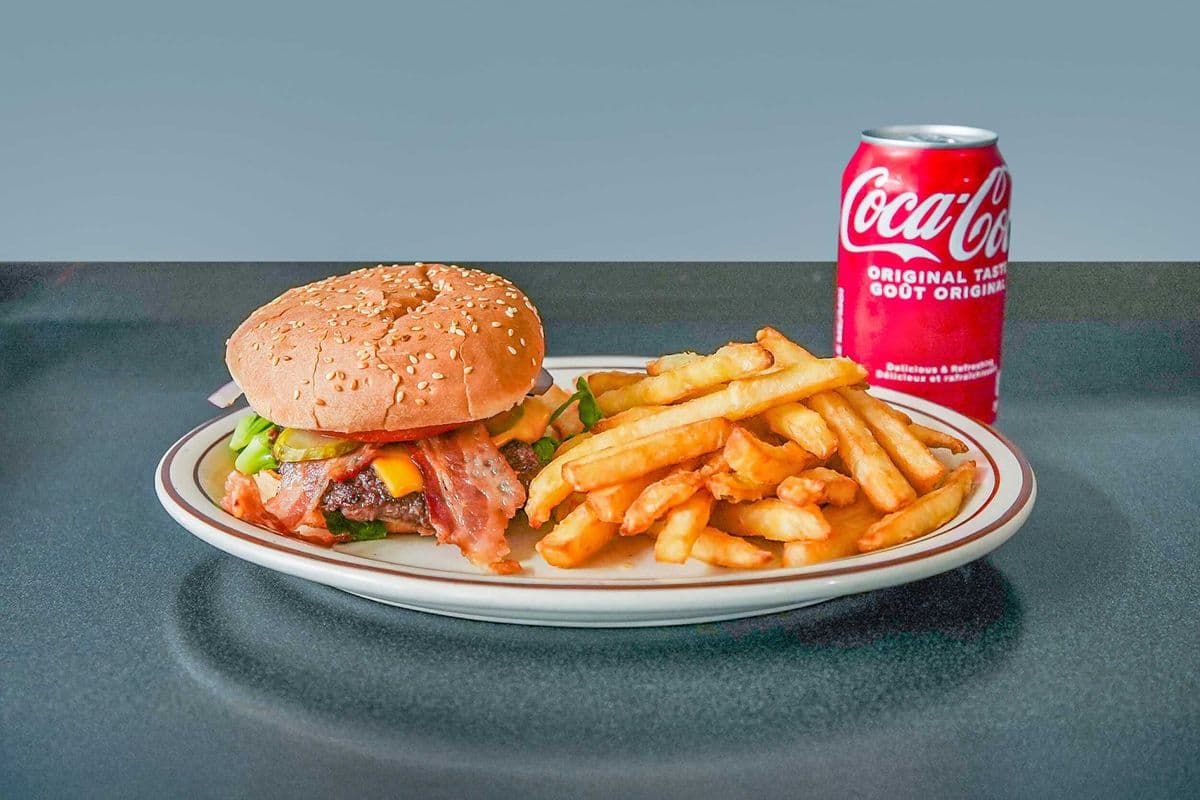 7. Smash Bacon Burger Combo