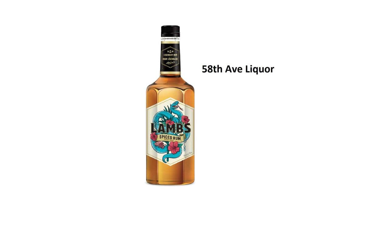 LAMB'S SPICED RUM 750ML (1 x 750ML)