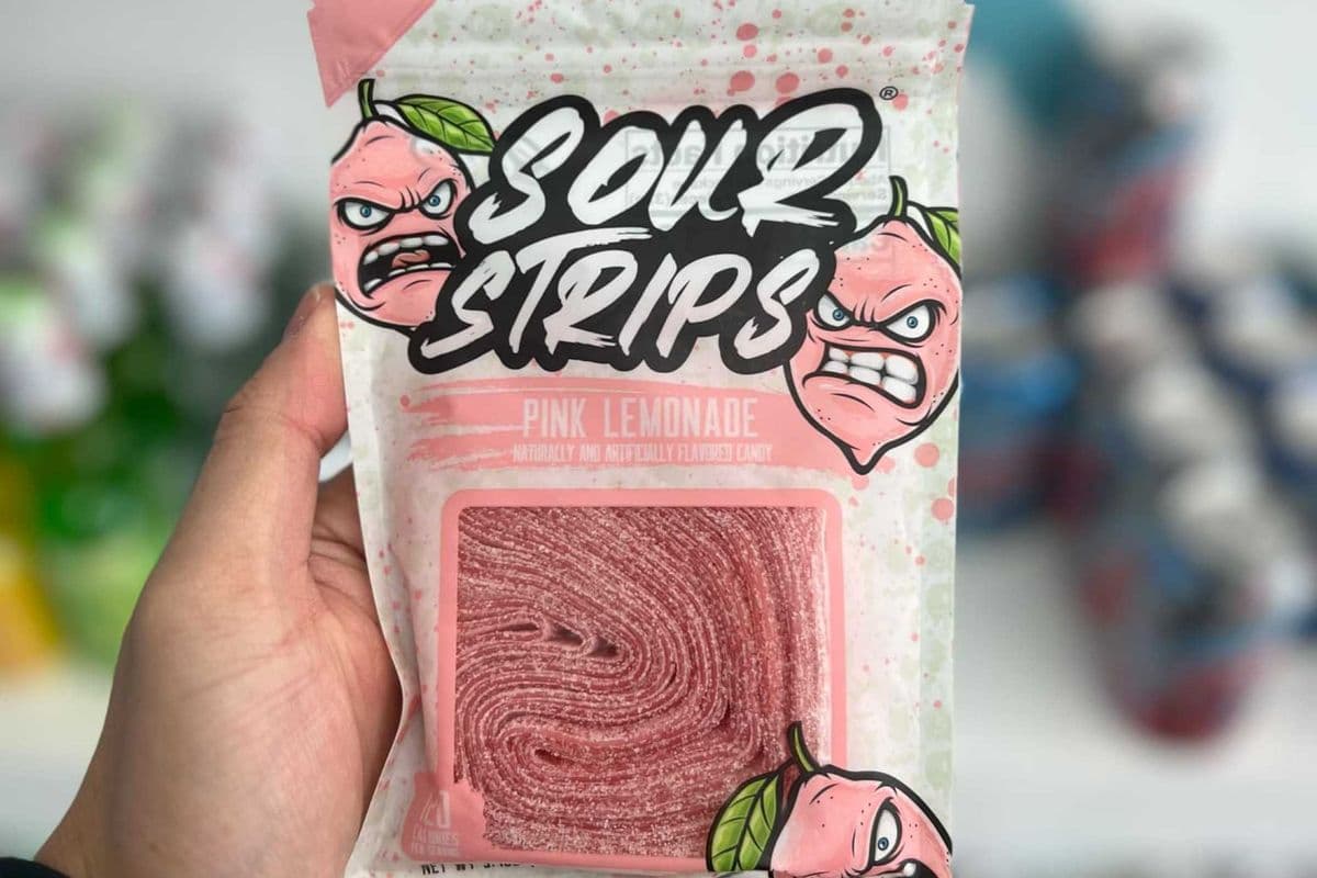 Sour Strips Pink Lemonade - 96g