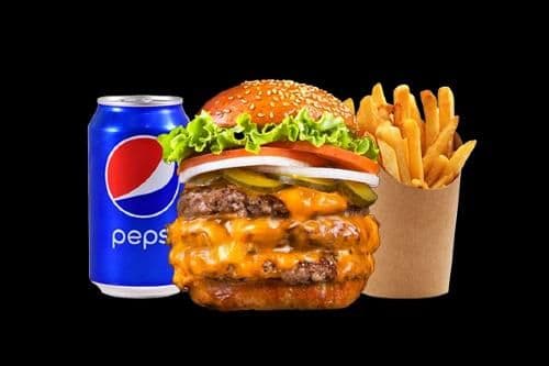 The Compressor Burger Combo
