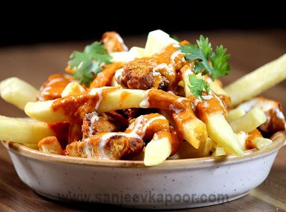 Butter Chickun Poutine