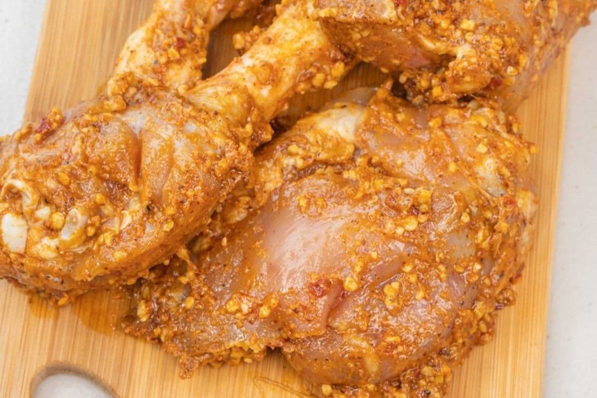 Marinated Chicken Leg And Thigh Kashmiri ( 1 lb)