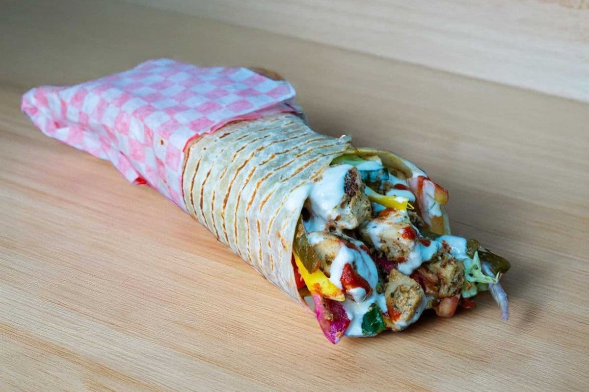 Chicken Souvlaki Wrap