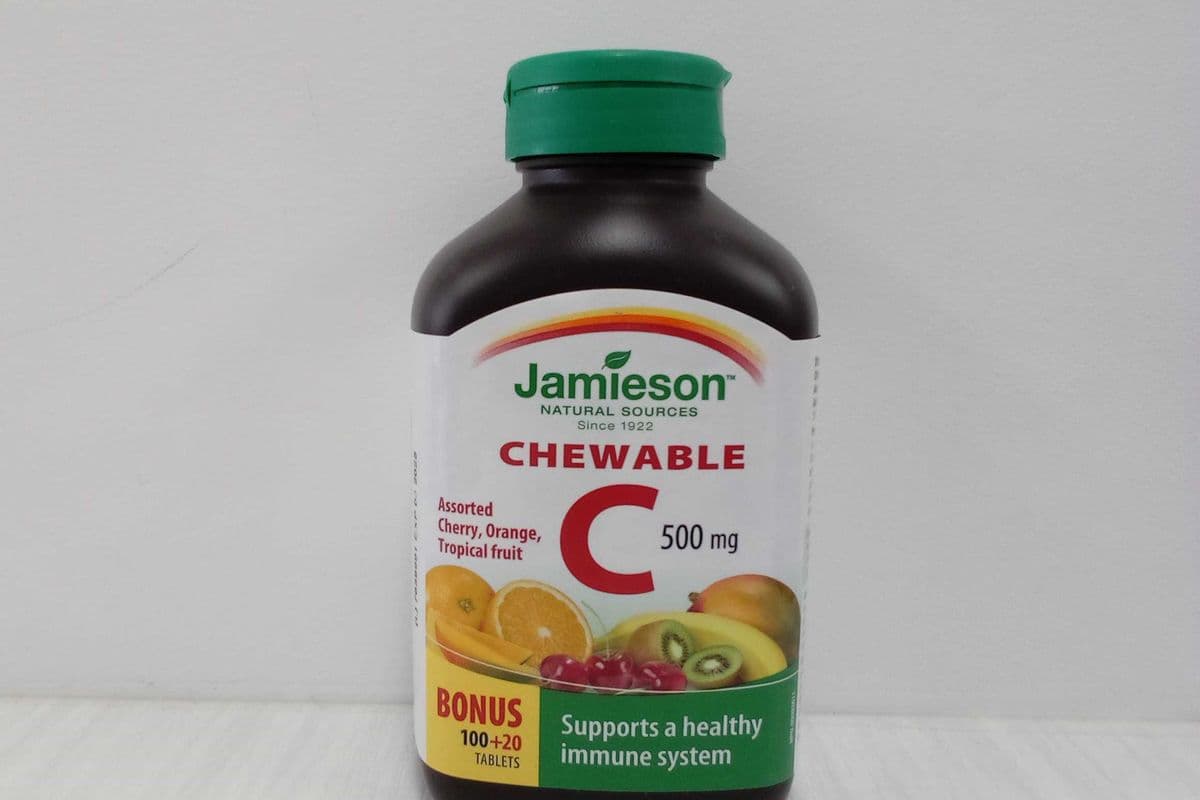 Jamieson Vitamin C - 500mg Chewable (120 Tabs)