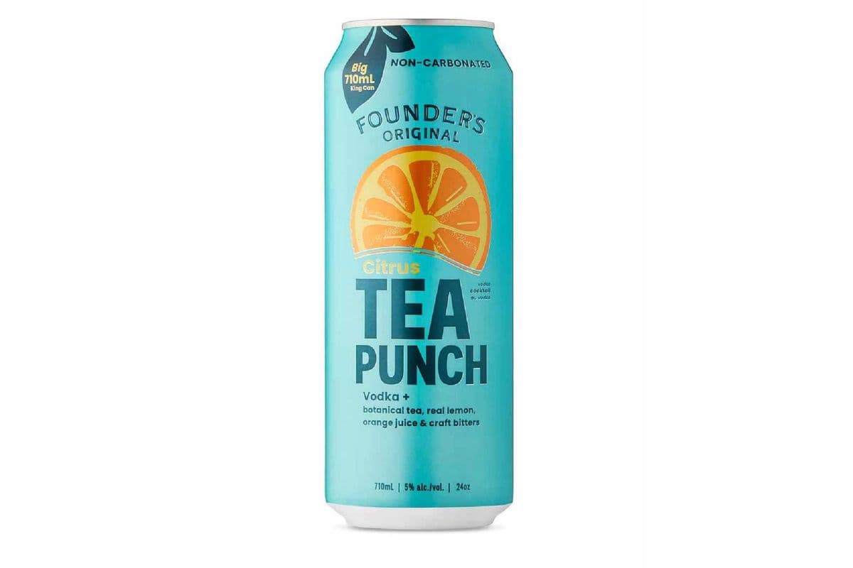 Founder's Citrus Tea Punch (King Can) (1 x 710ml)