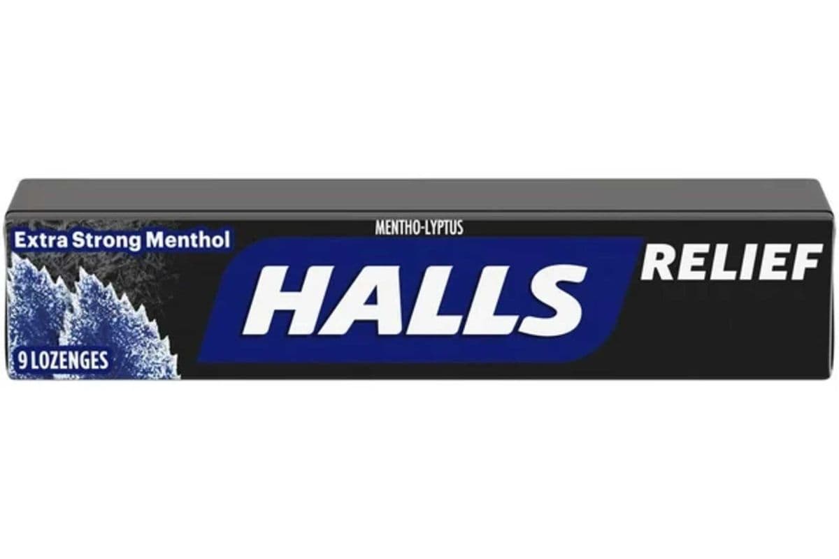 Halls Extra Strong Menthol