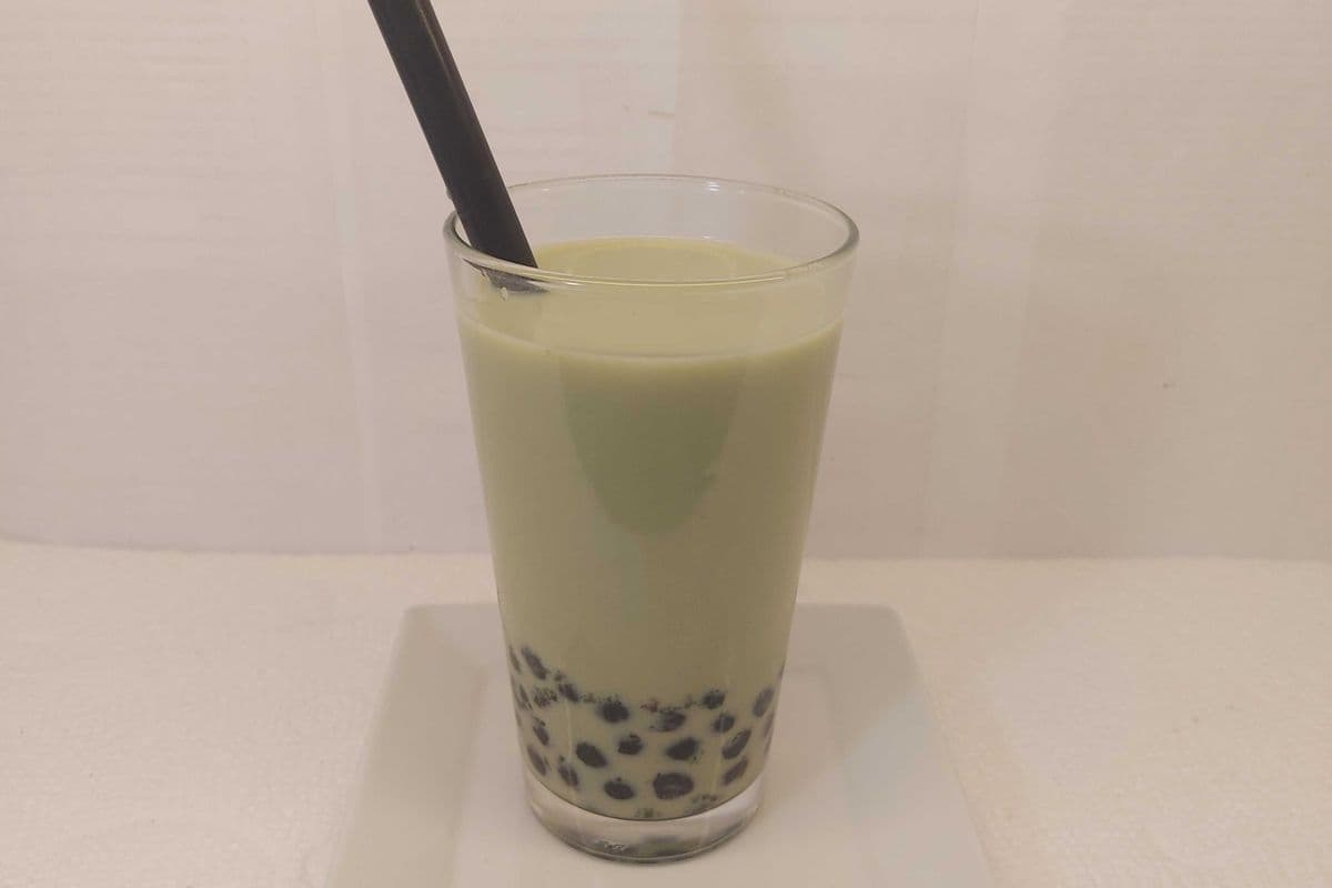Matcha Bubble Tea (Boba Milk Tea) (500ml)