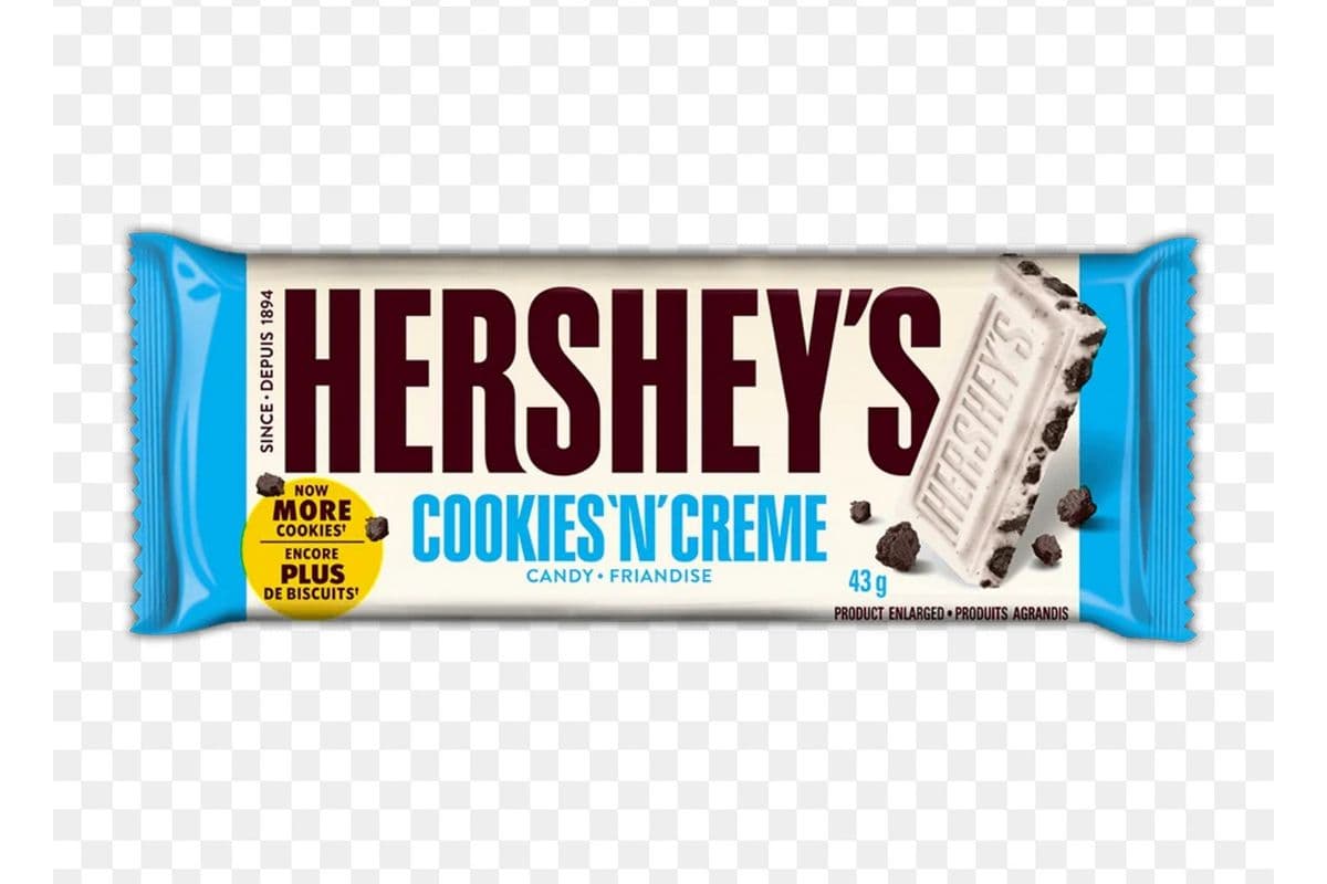 Hershey's Chocolate Bar Cookies n Creme (43 g)
