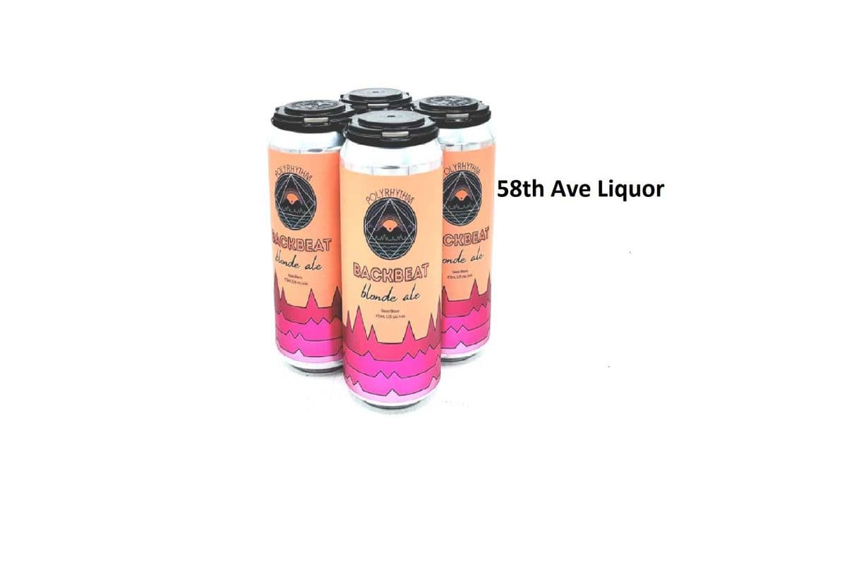 BACKBEAT BLONDE ALE 4 CANS (1 x 4x473ML)