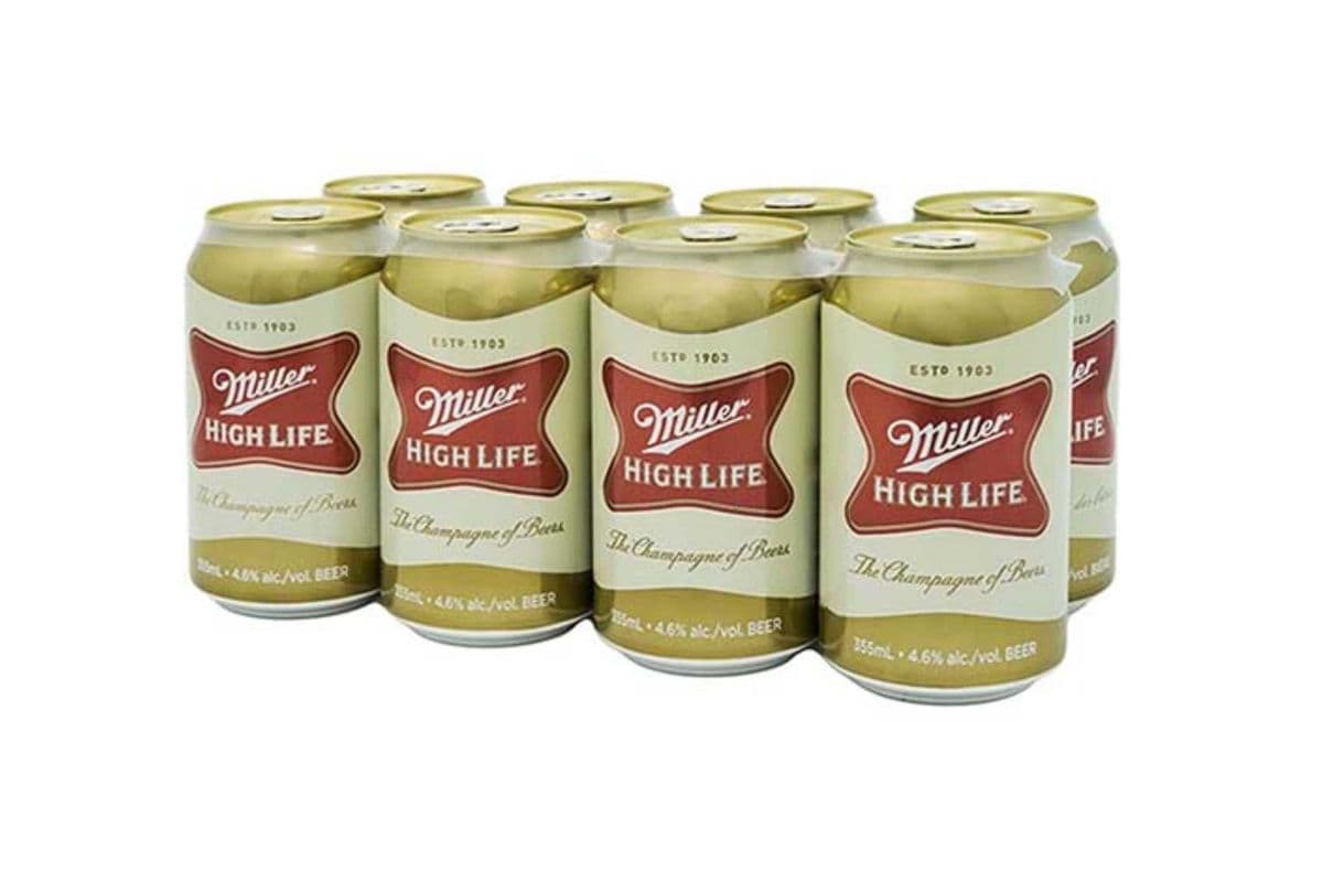 Miller · High Life Cans Beer (8 x 355 ml) (8 x 355ML)