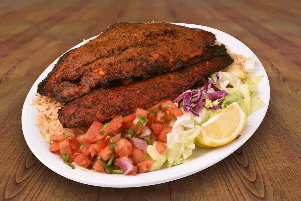 Fish Tandoori Dinner
