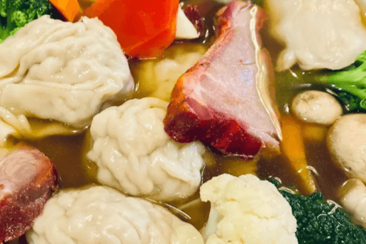 Wor Wonton Soup (10 pcs)