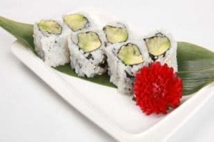 53. Avocado and Cucumber Roll (6 pcs)