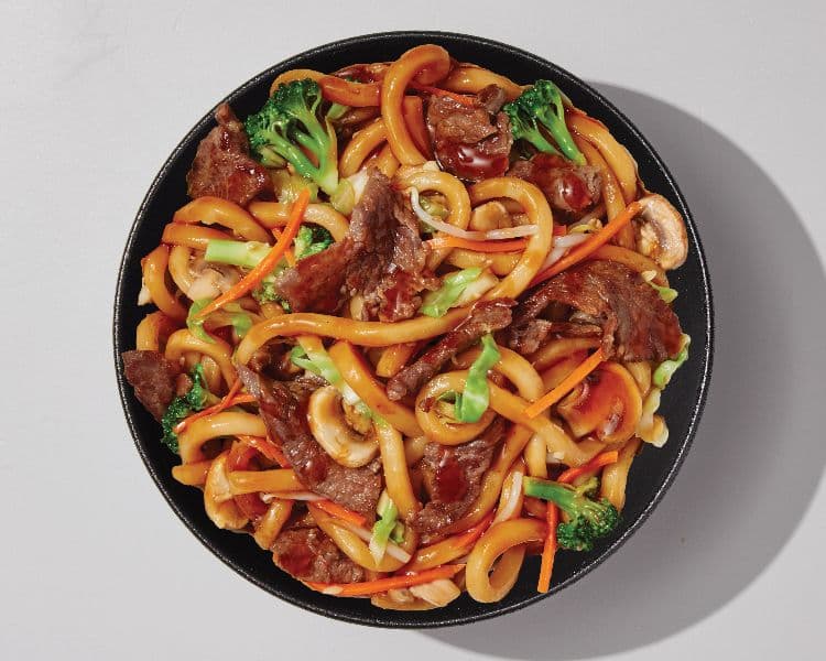 Beef Teppanyaki with Noodles