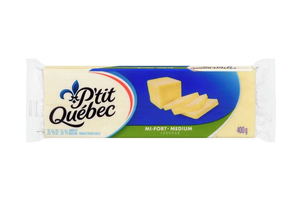Petit Québec - Cheddar - Mi-fort / Medium (400 g)
