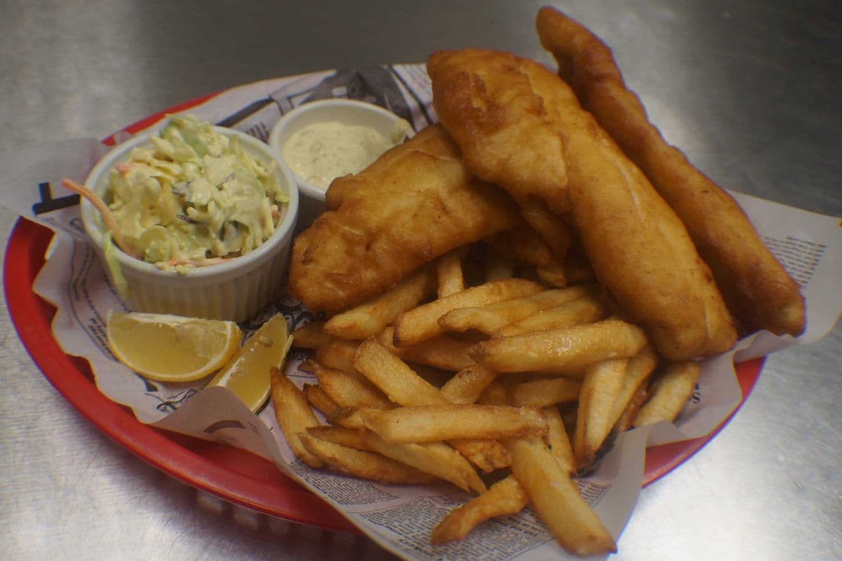 Haddock And Chips.
