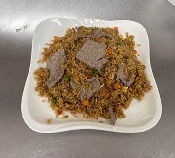  Beef Fried Rice / 牛肉炒饭