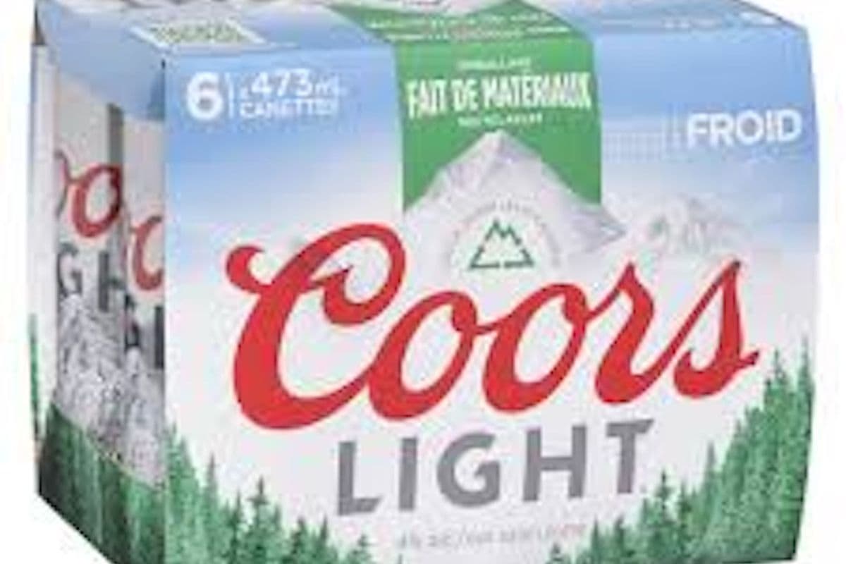Coors Light (6 Cans, 473 ml) (6 x 473ML)