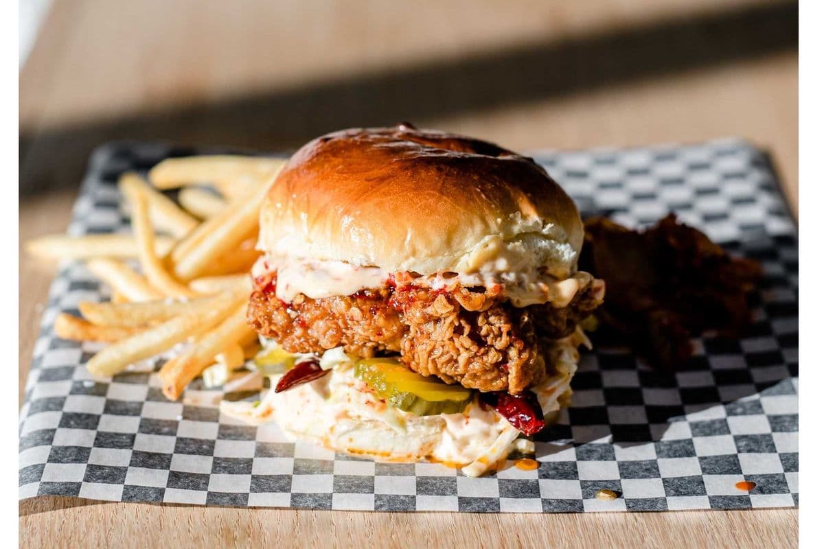 Szechuan Flame Chicken Sandwich Combo