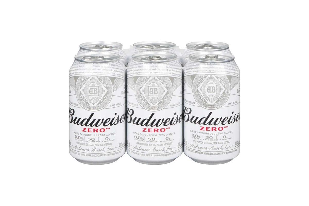 Budweiser Zero Prohibition (6 Cans) (6 x 355ml)